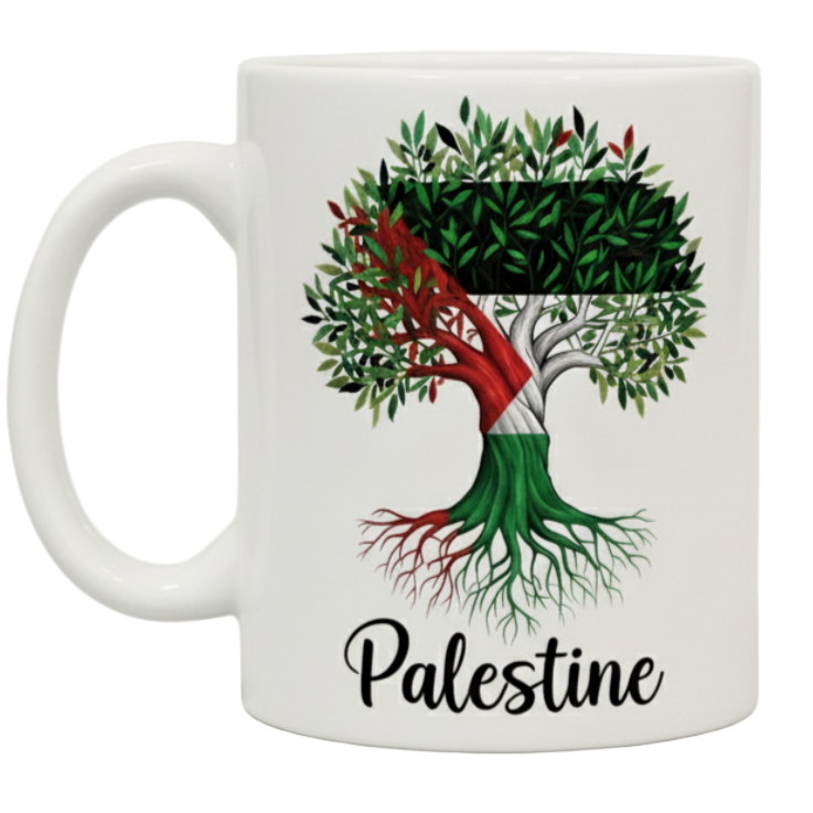 Rooted in Palestine Mug