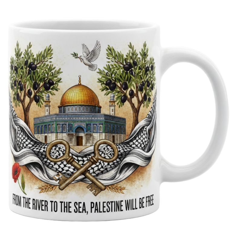 Symbolic Solidarity Mug: The Spirit of Palestine